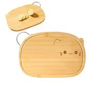 Wooden Cutting Board, Reusable Butcher Block with Deep Juice, Lightweight Anti-Slip Design, 1-Pack Natural Wood, For Meat Prep Steak Serving Sushi Kitchen Use