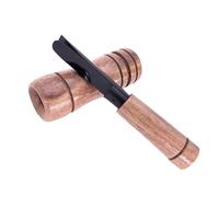 Wooden Duck Call Whistle, Portable Sound Imitation Hunting Device, 4.72 pulgadas Adorable Compact Animal Call Tool for Outdoor Hunting Trips Adults Men Wildfowl Game Attracting