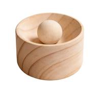 Wooden Dumpling Maker - Prensa manual de 3,15 pulgadas con diseño no pegajoso | Create Uniform Dumpling Skins And Ravioli Easily | Home Kitchen Tool For Beginners, Family Cooking And Restaurant Use