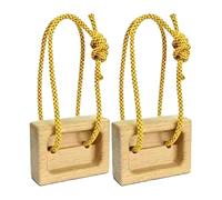Wooden Fingerboard - Portátil Hangboard Grip Trainer, Climbing Finger Strength Board, Varied Hold Types, Compact Doorway Mount | Climbing Fingerboard For Rock Climbers Home Gym Indoor Doorway Wall