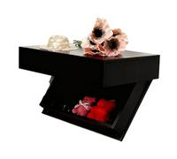 Wooden Floating Shelves with Secret Compartment | Decorative Hidden Storage Display Shelf Organizer for Living Room or Bedroom, Perfect for Ornaments, Perfume, Plants, Small Decor, and Space-Saving Ho