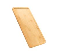 Wooden Food Tray - Elegant Serving Board Platter, Rustic Table Tray Drink Holder, Snack ServerTray, Decorative Dinner Coffee Bread Candle Display Board Home Kitchen Dining Use Serving Platter Set