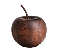 Wooden Fruit Figurines, Sapele 4.5x4.5x3.7cm Creative Rustic Decoration, Car Air Freshener Diffuser for Office, Bathroom, Living Room, SPA, Yoga, Meditation