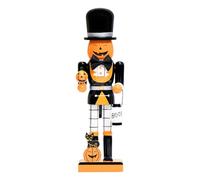 Wooden Halloween Nutcracker, Halloween Soldier Figurine, Table Decor