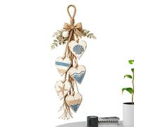 Wooden Heart Shaped Ornaments Natural Handmade Decorative Pendant