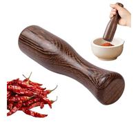 Wooden Masher - Manual Non Slip Pounder Grinder Mill, Fermentation Pestle Tool For Cabbage Sauerkraut Pickling Vegetable Crushing | Durable Small Masher For Kitchen Home Food Prep