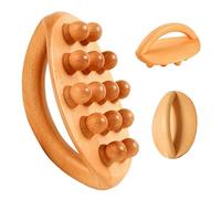 Wooden Massage Brush - 5.5x4.1x3.1in Wooden Tools Massager Roller | Manual Trigger Point Massager Body Sculpting Tool for Itchy Skin Relief, Body Shaping
