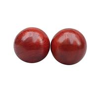 Wooden Massage Roller Massage Roller 2 Piezas Bolas de Baoding Bolas de Estrés 2/2. Bola de Ejercicio de de de 4 Pulgadas sin Campana de (2. 4 Pulgadas) Bolas Baoding Rodillo Rodillo Masaje