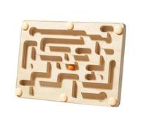 Wooden Maze Game - Handheld Wooden Balance Maze Board Educational Toy Durable Craft Design | Balance Game, Woodens Puzzle Board, Travel School Office Activity Set Indoor Desk Toy