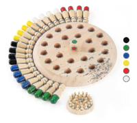 Wooden Memory Match Stick Chess Game Set, Funny Block Board Game Parent-child Interaction Toy for Boys And Girls Age 2 And Up