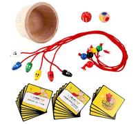 Wooden Mouse Catching Game - Colorful Cat Catch Mouse Desktop Activity