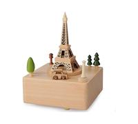 Wooden Musical Box Christmas Decorations Christmas Ornaments Valentine's Day Gift