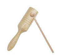 Wooden Musical Crow - Guiro Sounder Stick, interactive percusion Toy Learning Rhythm, Latin Music Educational Instrument for Children and Adults, Durable Handheld Noise Maker for Performance