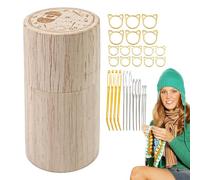 Wooden Needle Storage - Wood Toothpick Case | Embroidery Sewing Needles Holder | Sewing Needle Storage Tube | Versatile Embroidery Container Box For Storing All Kinds Of Fine Toothpick, Knitting