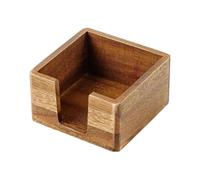 Wooden Notepad Holder - Durrable Desk Organizers, Smmooth Surrface Sticky Note Boxes, Ensurre Non Slip Pad Memo Trays Stand, Primme Stationery Supplies Storage Block - For Home School Offices Use