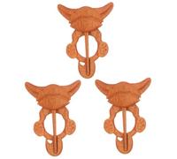 Wooden Pins The Decorate Animal Hat Jewelry Wood Brooch Clothes for Hats Decorative Lapel Pin