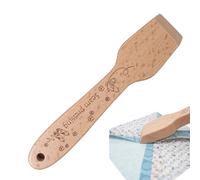 Wooden Pressing Tool, Professional Finger Iron, Beech Wood Quilting Seam Tool, Precision Sewing Aid for Quilters, Smooth Lightweight Presser for Accurate Fabric Work, 17x3.7x1.6cm