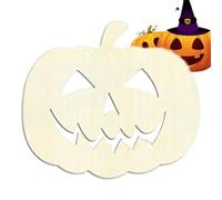 Wooden Pumpkin Cutouts - Children DIY Hand Painting Pumpkin Sign