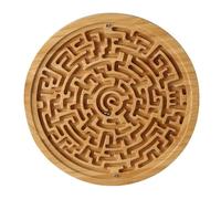 Wooden Puzzle Maze Board - Juego Lógico Educativo Para Un Adulto Adolescente Para Niños | Labyrinth Toy With Ball Track Challenge Brain Control Pensamiento Estrategia De Aprendizme
