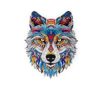 WOODEN PUZZLE - WOLF