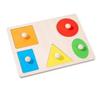 Wooden Puzzle - Wooden Puzzle, Montessorii Multi Shape Woodenn Puzzlee, Preschool Educational Learning Montessorii |Toys For Kids Shape Sorter Game Preschool Education Block GIF