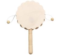 Wooden Rattle - Kid Percussion Toy, montesori Music Instrument, Sensory Learning Plaything | Natural Handheld Rhythm Shaker, Creative Art Craft Activity, Drawing Painting Fun for Children Children
