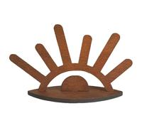 Wooden Ring Holder, Jewelry Stand, Organizer Display, Handmade Natural Wood, Elegant Compact Design, Brown Finish, for Women, Wedding, Engagement, Birthday, Necklace, or Exhibition, 5.67 X 3.27in,