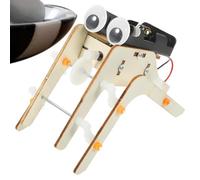 Wooden Spider Toy, Realistic Science Inspired Spider Model, 4.53x2.76x2.76 Inches Educational Sensory Toys for After School Activities, Summer Camp, Weekend Fun, Playroom or Classroom Learning