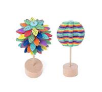 Wooden Spiral Stress Relief Toy - Magic Wand with Spins for Decompression and Fun