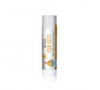 Wooden Spoon Bálsamo Labial Orgánico Sun Kiss SPF 45 - Protección UVA & UVB Natural Certificada, con Karité, Coco y Cacao - Hipoalergénico, Niños & Adultos