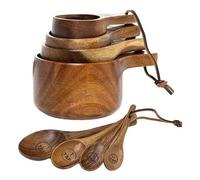 Wooden Spoon, Farmhouse Kitchen Tools 3,74 x 0,91 pulgadas, cuchara de café, diseño rústico, uso multiuso para azúcar, sal, temporada, miel, frijoles, cocina, hornear