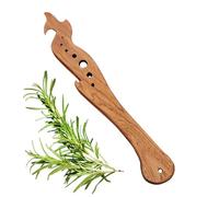 Wooden Stripper And Vegetable Leaf Separator Tool With Multiple Holes | Wooden Stripper Cutting Board, Fun Kitchen Gadgets, Practical For Home Use And Professional Cooking