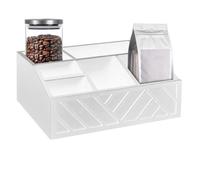 Wooden Tea Storage Box, Tea Organizer For Kitchen & Home Use