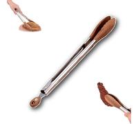 Wooden Tongs for Cooking, Wooden Salad Tongs, Walnut Wood Tong, Ergonomic Stainless Steel Non-Slip Grip, for Cooking and Kitchen (38cm/14.96in)