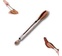 Wooden Tongs for Cooking, Wooden Salad Tongs, Walnut Wood Tong, Ergonomic Stainless Steel Non-Slip Grip, for Cooking and Kitchen (29cm/11.4in)