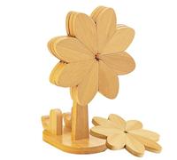 Wooden Trivets - Molinillo de viento con soporte para teléfono, resistente a los calentadores | Pot, Pan, Bowl, Plate, Kitchen Dining Table Decor, Farmhouse, Office