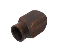 Wooden Vases, Desktop Decor, Unique Grain Timeless Style Minimalist Look Warm Tones Artistic Appeal Sturdy Base Compact Size Indoor Use, Vase for Entryway, Hallway, Home, Workplace, Living Room