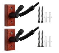 Wooden Violin Hanger - Wall Mount Display Stand, Instrument Rack Holder System, Bow Hook Support | Home Studio Decoration Display Storage Organization, Music Room Wall Setup Showcase Protection Safety