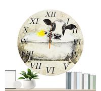 Wooden Wall Clock, Silent Battery Operated Clock, Vintage Wall Clock Decor, Kitchen Wooden Wall Clock, Modern Wooden Wall Clock, Rustic Wooden Timepiece, No Ticking Wooden Clock, Room Wall Clock,