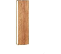 Wooden Wall Lamp White Light, Nordic Solid Wood Lamp, Bedroom Bedside Bathroom Rectangular(52CM)