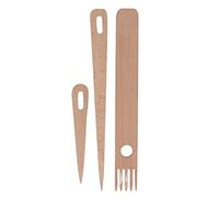 WOODEN WEAVING CROCHET NEEDLES KIT FOR DIY CRAFTS AND SEWING HOUSEHOLD