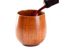 Wooden Whiskey Glass, 160ml Alcohol Tumbler, Bourbon Glasses Wooden Cup for Men Dad Husband Brother, Bar Home Restaurant Barbecue Family Gathering Party Weddings, Rustic Drinkware, Premium Whiskey Cup