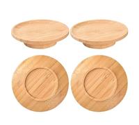 Wooden Wine Charcuterie Topper - Food Serving Tray | 565 g Coaster Plate with 4 in Top Diameter, Perfect for Restaurants Bars Family Gatherings Picnics Parties Festivals Holiday Entertaining