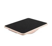 Wooden Wobble Balance Board - Tabla de equilibrio para ejercicios de yoga, entrenador de ejercicio, entrenador de estabilidad, entrenador de fitness para casa, oficina y rehabilitación