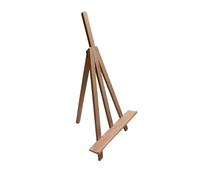 Wooden World - Caballete de mesa de madera 45 cm - plegable, universal para pintar, exponer, decorar y presentar