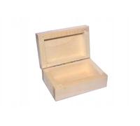 Wooden World - Caja de madera para objetos pequeños como joyas coronas cuentas gemas