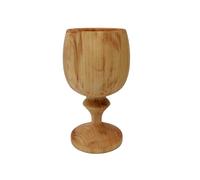 Wooden World - Gran copa de madera de cerezo ecológico y macizo