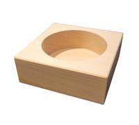 Wooden World - Posavasos de Madera de Haya para Botellas de Vino