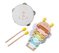 Wooden Xylophone Musical Toy - Educational Instrument for Kids, Colorful Sound Bars, Safe Durable Play Set | Boys Girls 6-12 Months Playroom Birthday, Early Learning Development