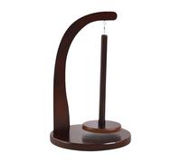 Wooden Yarn Ball Stand, Rotating Knitting Twirling Holder, Stable Crochet Accessory, Decorative Yarn Organizer for Knitting Enthusiasts, Easy to Use Yarn Holder, Stylish Ball Stand for Craft Projects